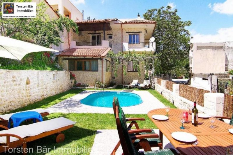 Goulediana Kreta, Gouldiana, vollständig restaurierte Steinvilla 264m² Wfl. prv.Pool 5SZ Haus kaufen